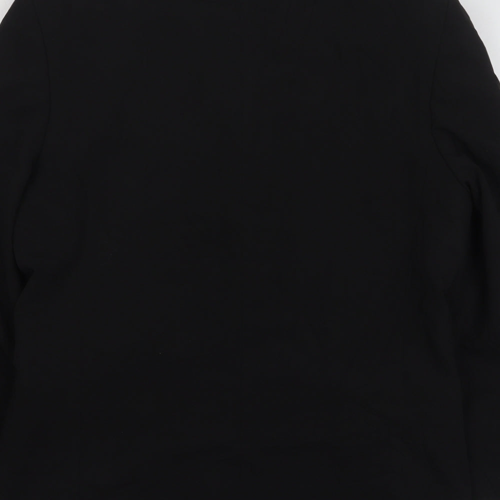 Butler and Webb Mens Black Polyester Jacket Suit Jacket Size 38
