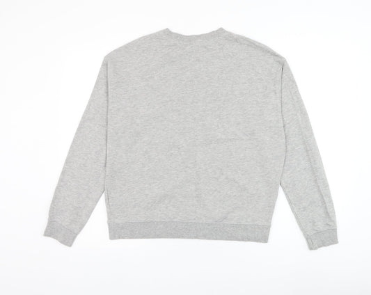 Divided by H&M Womens Grey Cotton Pullover Sweatshirt Size M Pullover - NASA