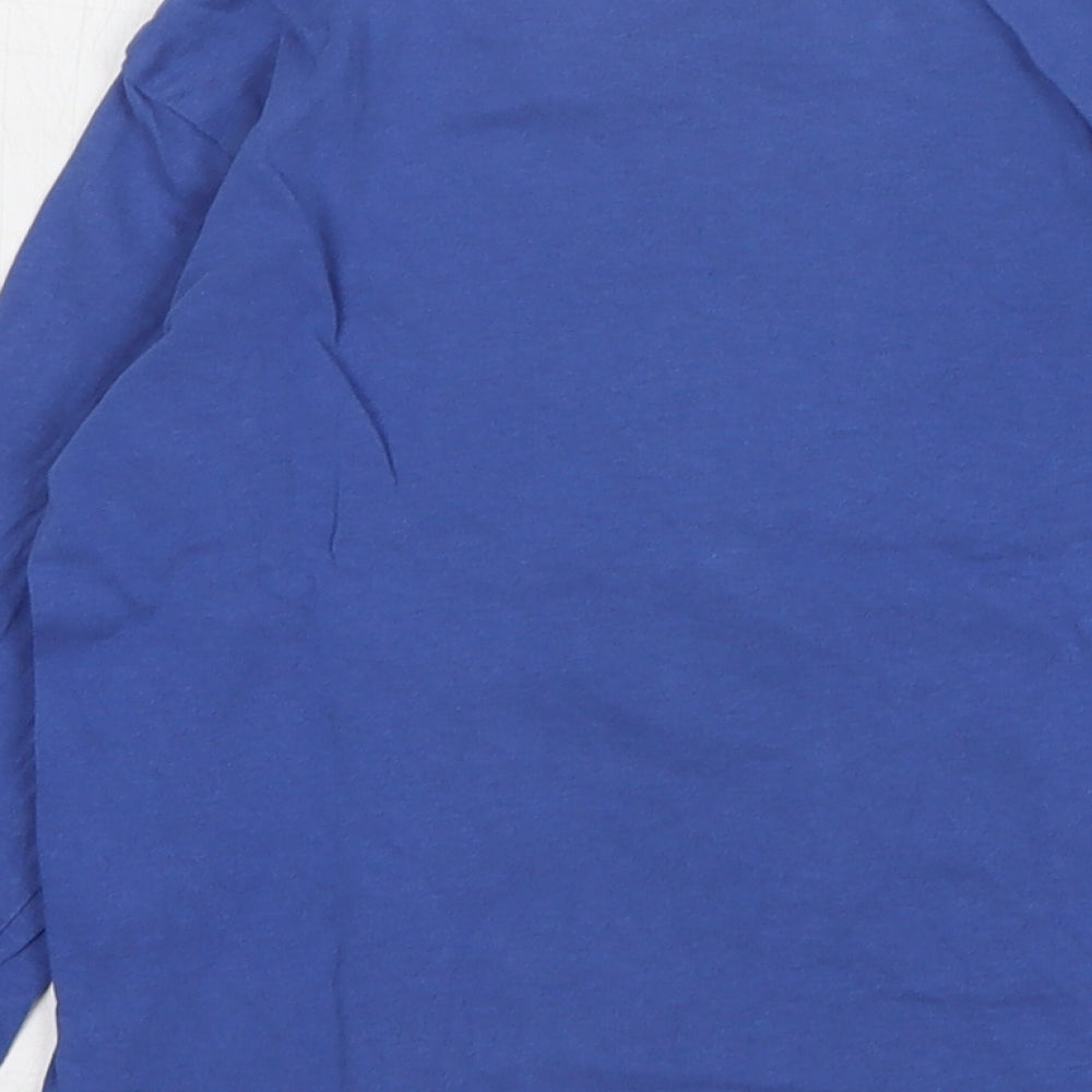 Primark Boys Black Cotton Basic T-Shirt Size 5-6 Years Round Neck Pullover - Dinosaur