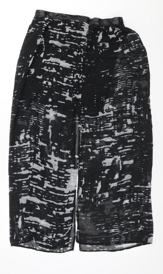MODO Womens Multicoloured Polyester Straight & Pencil Skirt Size 12 Zip