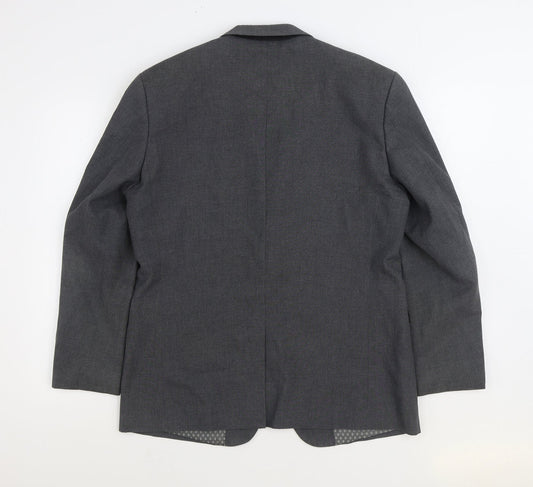 Skopes Mens Grey Polyester Jacket Suit Jacket Size 40