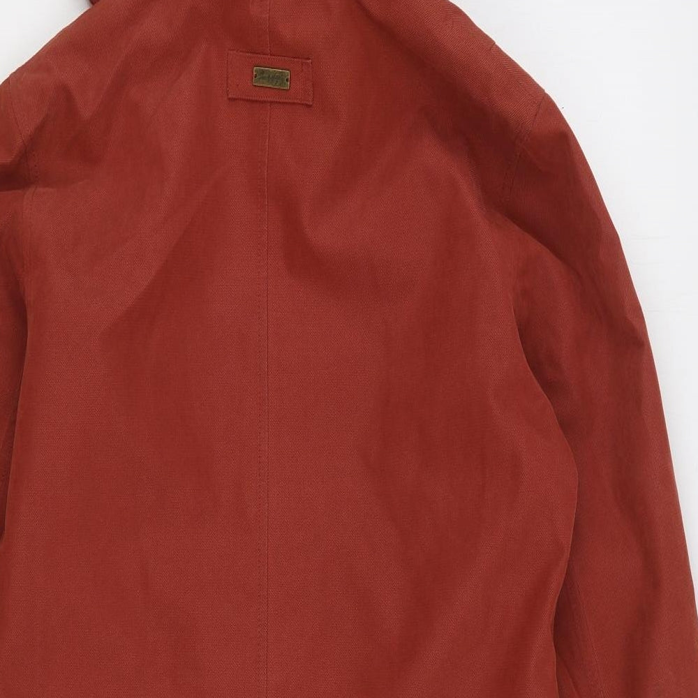 Jack Murphy Womens Red Jacket Size 12 Button