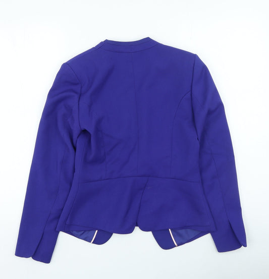 H&M Womens Purple Jacket Size 6