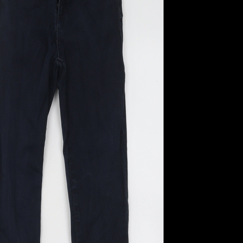 Rant & Rave Womens Blue Cotton Skinny Jeans Size 10 L25 in Regular Button
