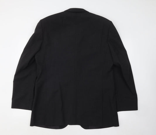 Urban Resistance Mens Black Polyester Jacket Suit Jacket Size 44