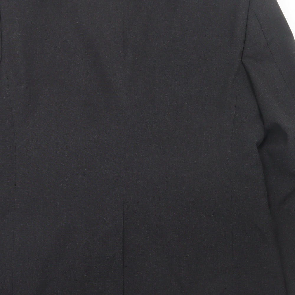 Marks and Spencer Mens Grey Polyester Jacket Suit Jacket Size 42