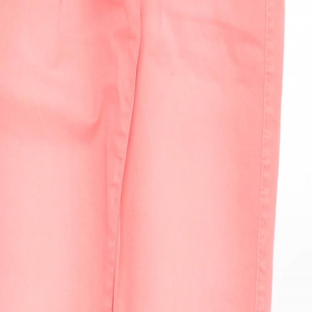 Killah Womens Pink Cotton Skinny Jeans Size 28 in L30 in Regular Button