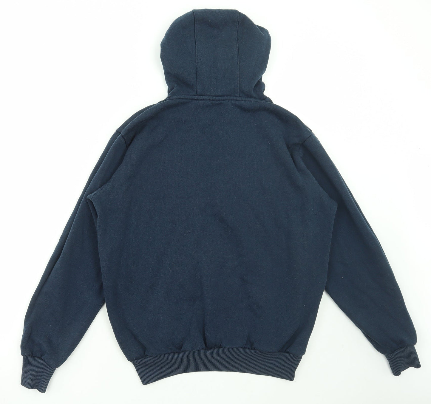 Lonsdale Mens Blue Cotton Pullover Hoodie Size S