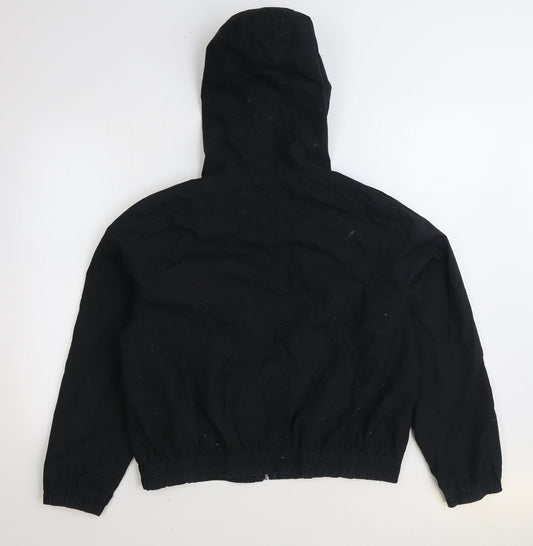 South Womens Black Jacket Size 16 Zip