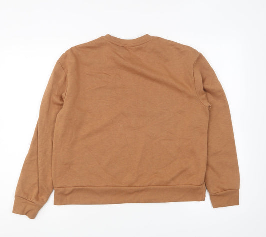 Primark Womens Brown Cotton Pullover Sweatshirt Size XS Pullover
