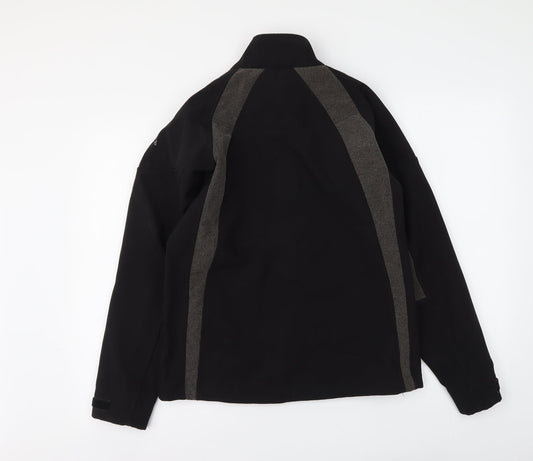 HART Womens Black Jacket Coat Size S Zip