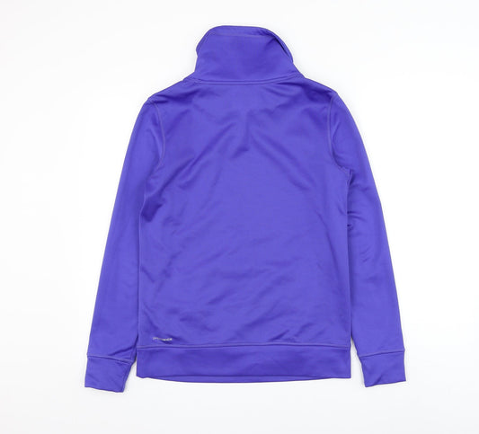 Reebok Mens Blue Polyester Pullover Sweatshirt Size S