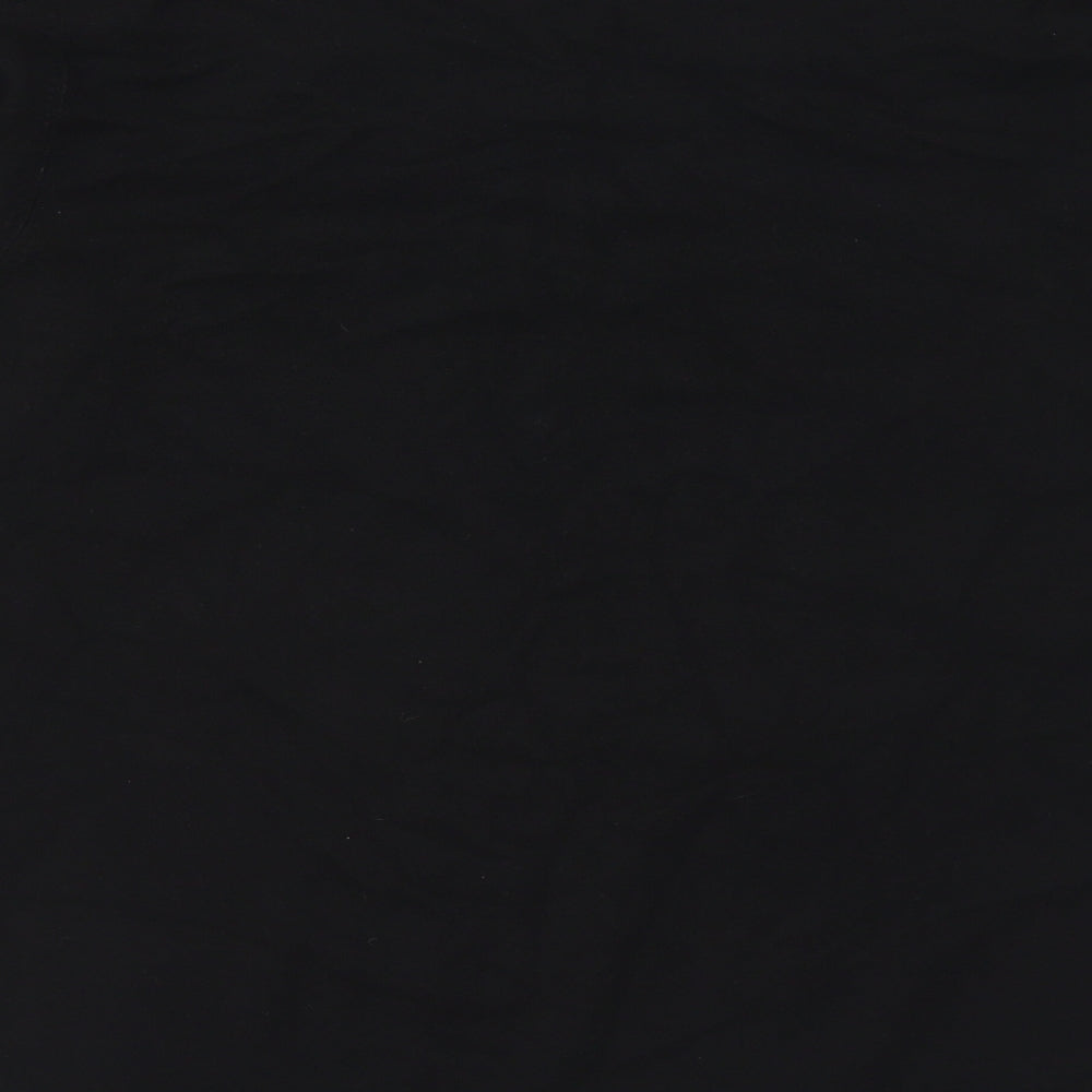 Per Una Mens Black V-Neck Viscose Pullover Jumper