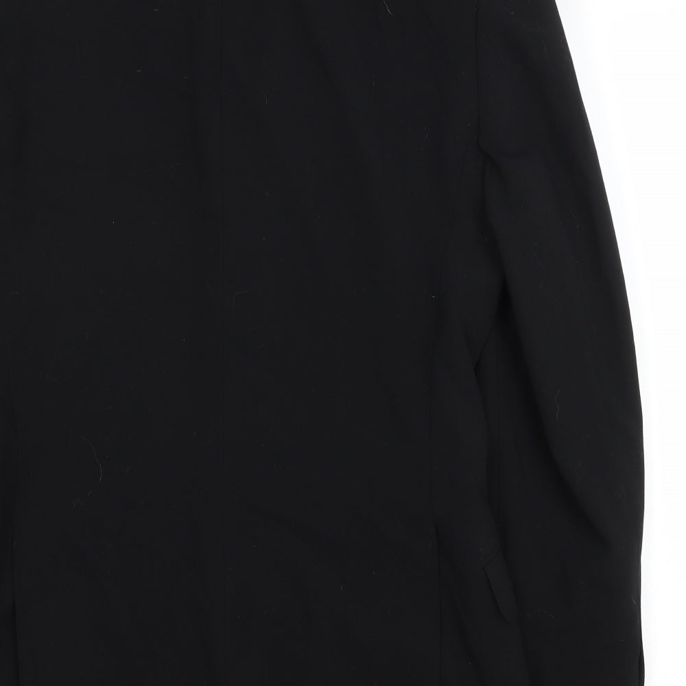 Lambretta Mens Black Polyester Jacket Blazer Size 36