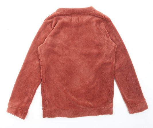 City Comfort Womens Pink Polyester Pullover Sweatshirt Size S Pullover