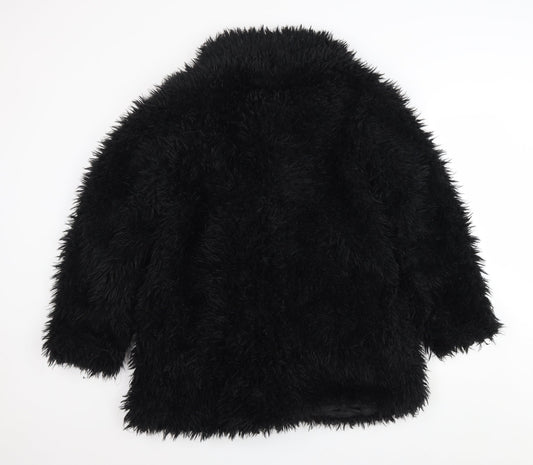 Atomsphere Womens Black Jacket Size 14 Snap