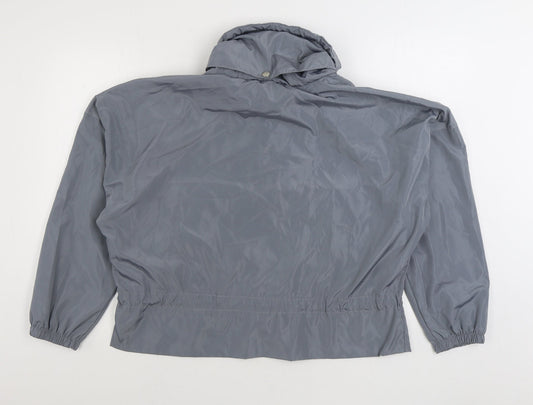 Rising Womens Grey Jacket Size M Zip
