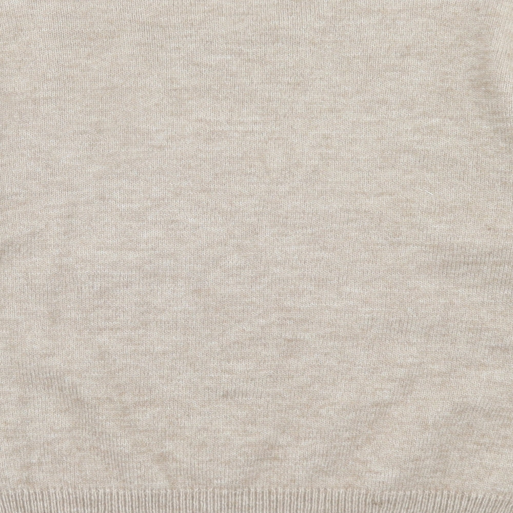 shei Womens High Neck Acrylic Pullover Jumper Size XS