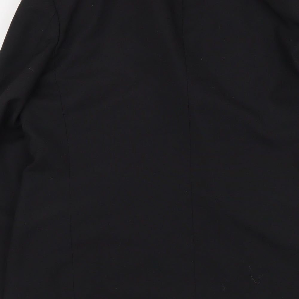 Marks and Spencer Mens Black Polyester Jacket Suit Jacket Size M
