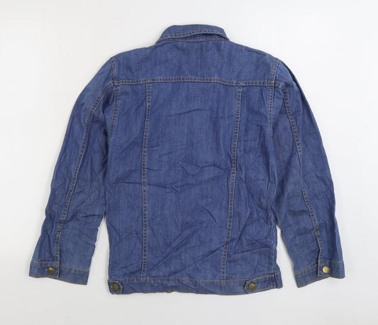 Five States Womens Blue Jacket Size S Button
