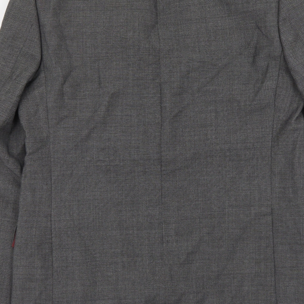 Marks and Spencer Mens Grey Wool Jacket Suit Jacket Size L