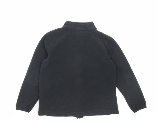 Helly Hansen Boys Black Basic Jacket Jacket Size 8 Years Zip