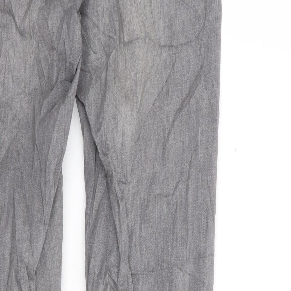 VERO MODA Womens Grey Cotton Skinny Jeans Size S L30 in Regular Zip