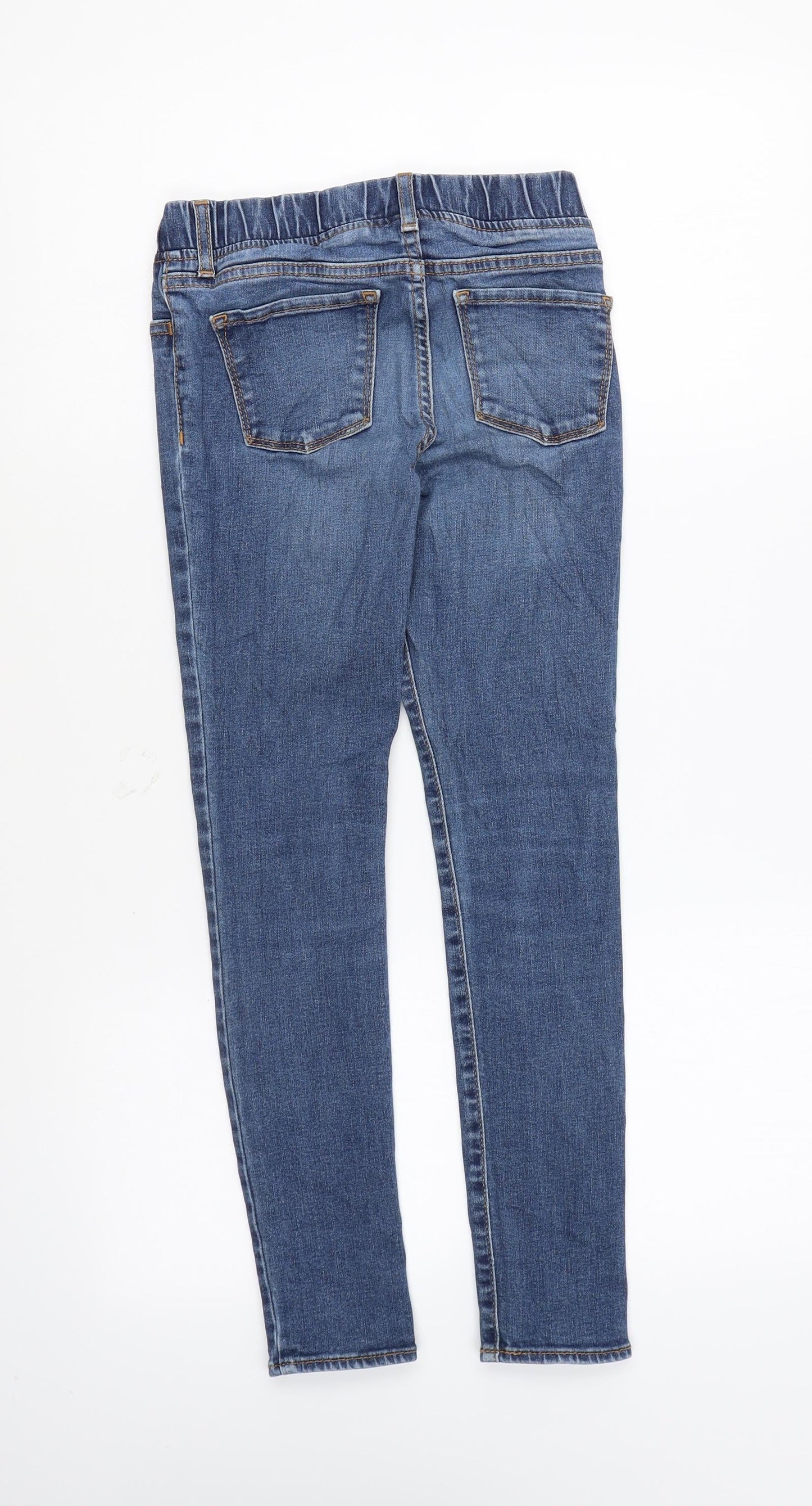 Gap Womens Blue Cotton Skinny Jeans Size 10 L25 in Regular - Short
