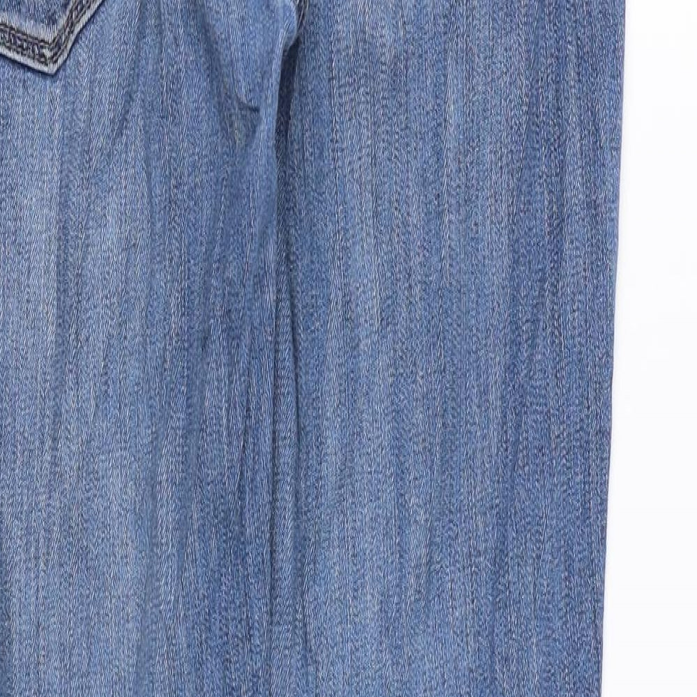 Gap Womens Blue Cotton Skinny Jeans Size 28 in L29 in Regular Zip