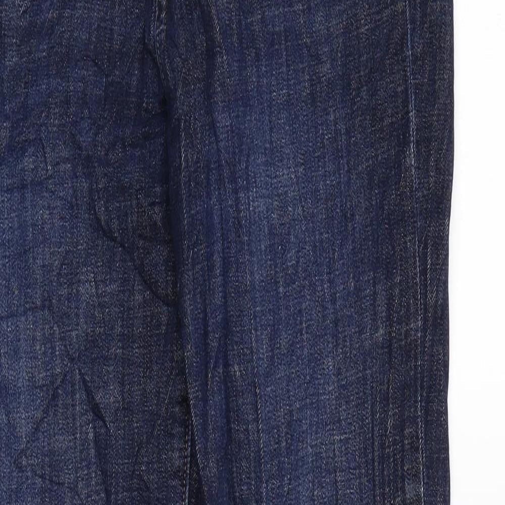 Gap Womens Blue Cotton Skinny Jeans Size 28 in L29 in Regular Zip