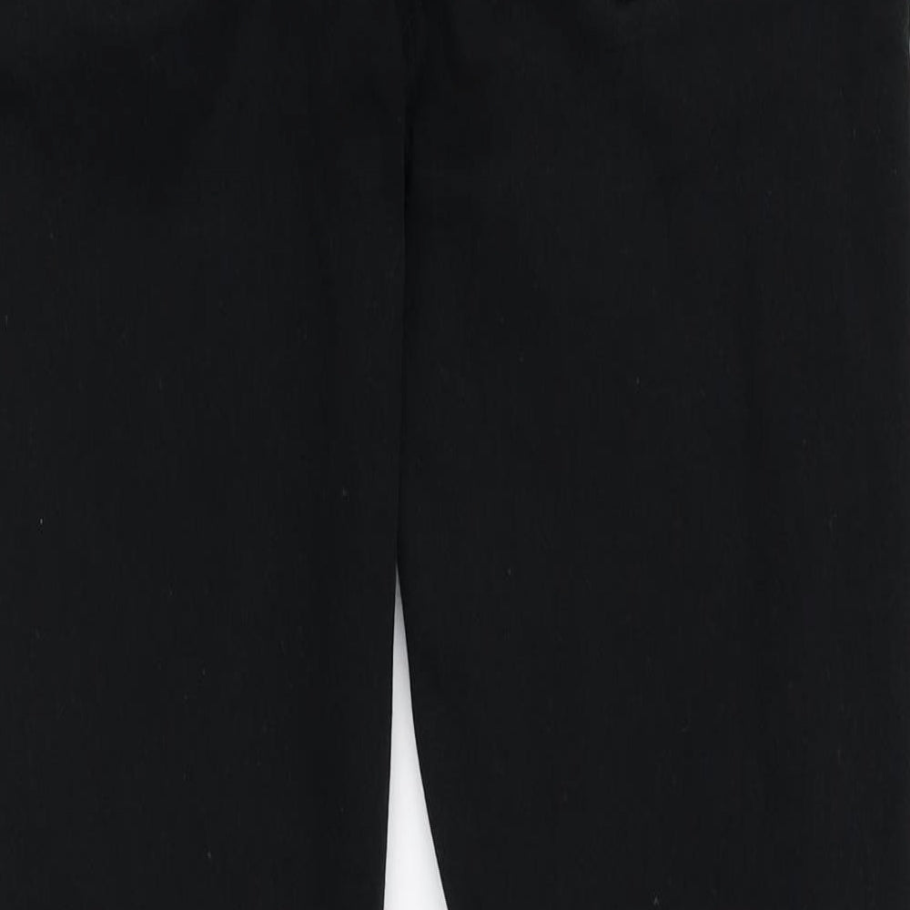 Topman Womens Black Cotton Skinny Jeans Size 30 in L30 in Regular Zip