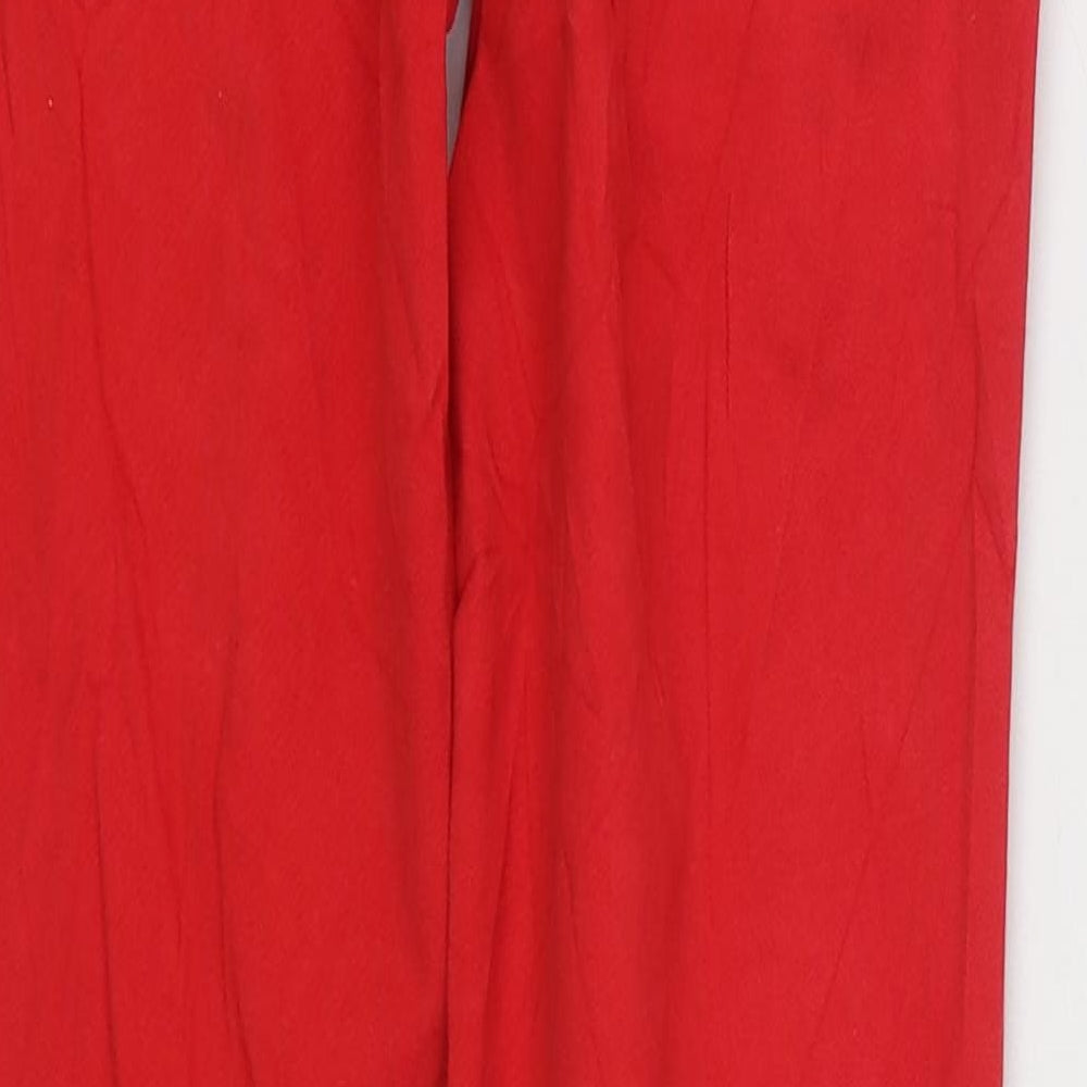 JBrand Womens Red Cotton Skinny Jeans Size 26 in L28 in Regular Zip