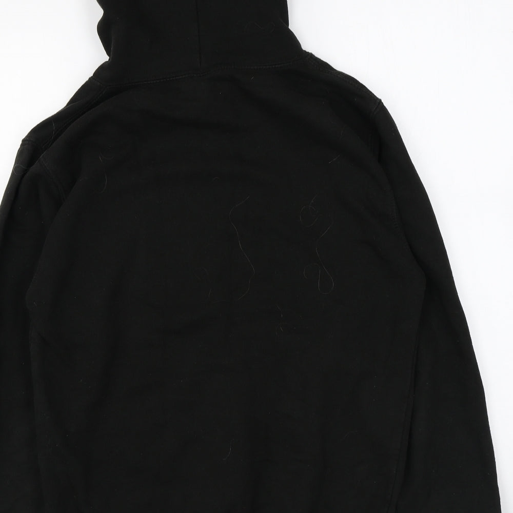 All We Do is Mens Black Cotton Pullover Hoodie Size S - Scooter