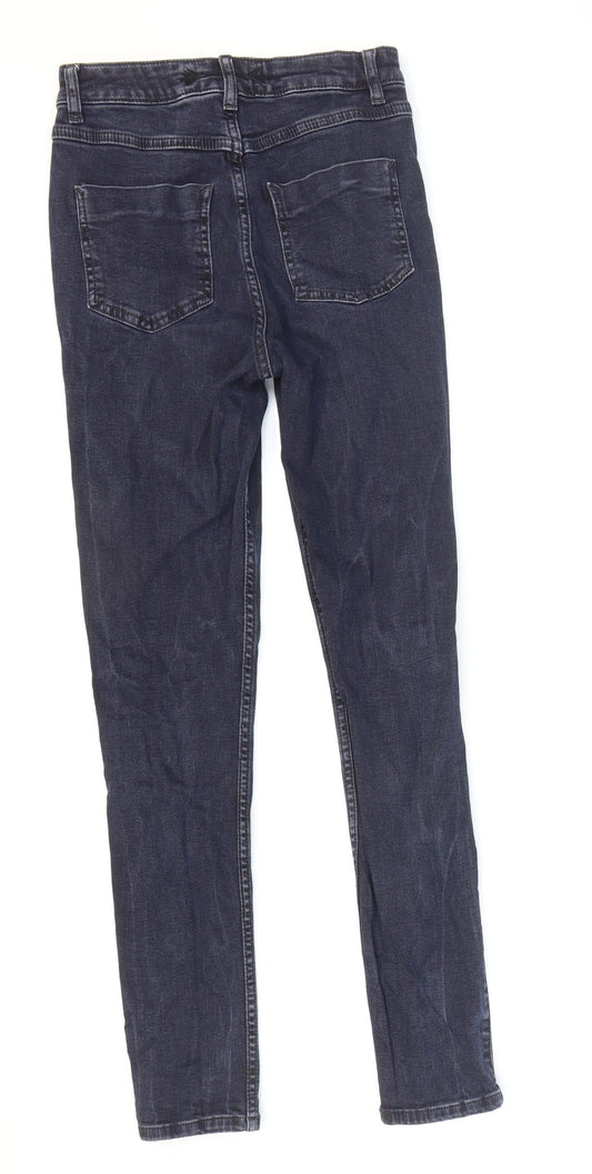 Light Before Dark Mens Blue Cotton Skinny Jeans Size 25 in L28 in Regular Zip