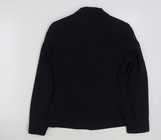 NEXT Womens Blue Jacket Blazer Size 10 Button