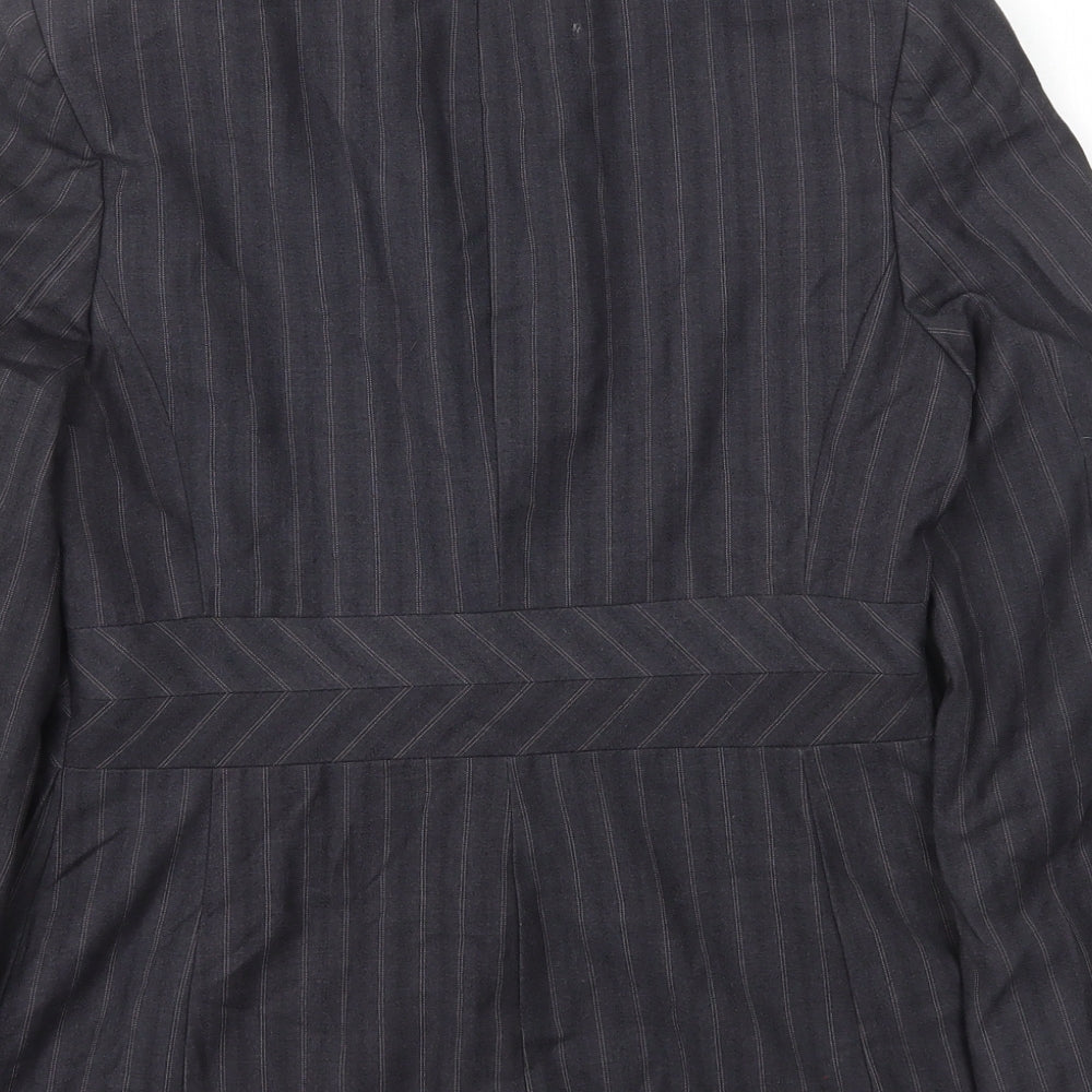 Autonomy Womens Grey Jacket Blazer Size 8 Button
