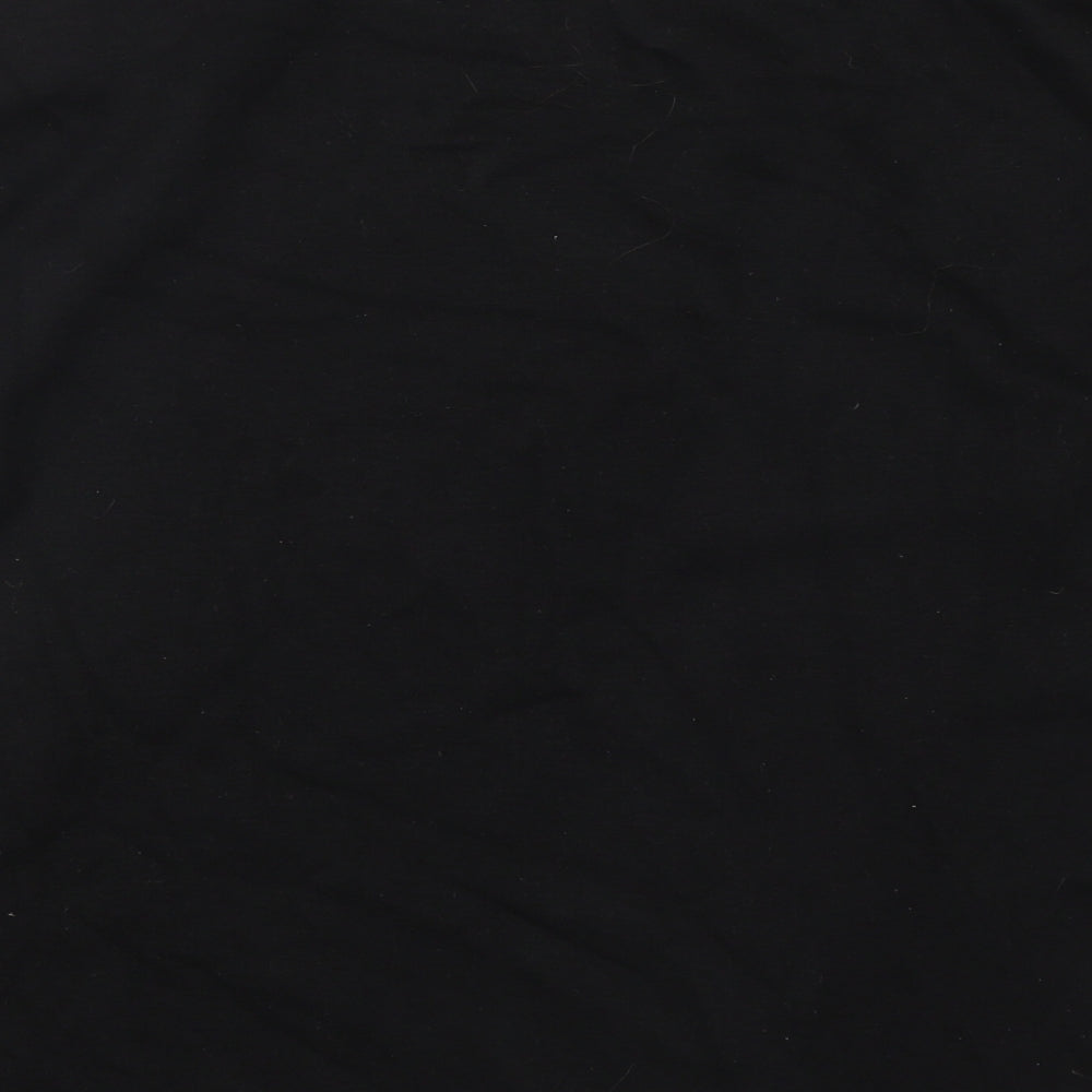 Papaya Womens Black Polyester Pullover Sweatshirt Size S Pullover - Love Heart