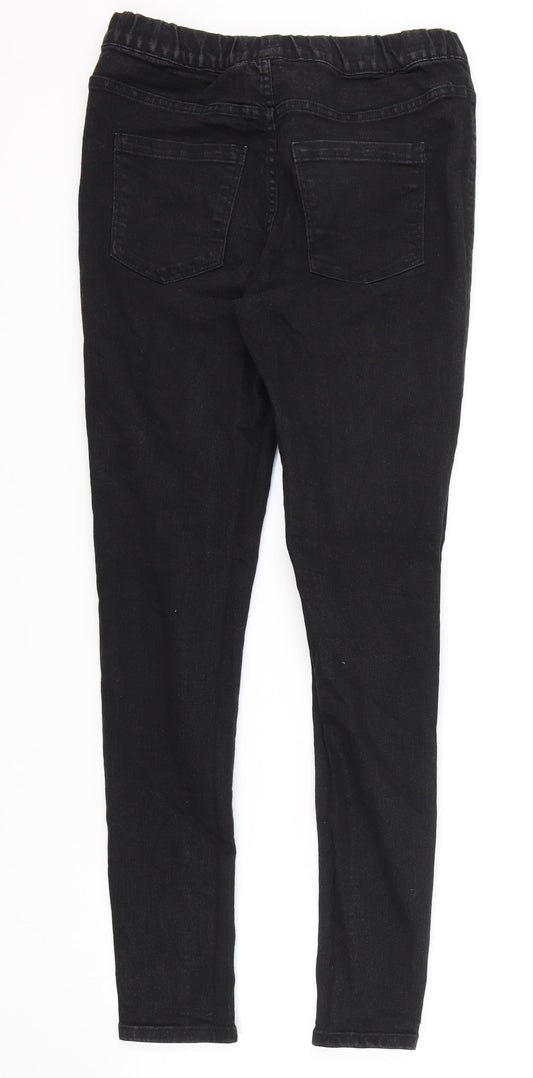 Esmera Womens Black Cotton Jegging Jeans Size 30 in L29 in Regular