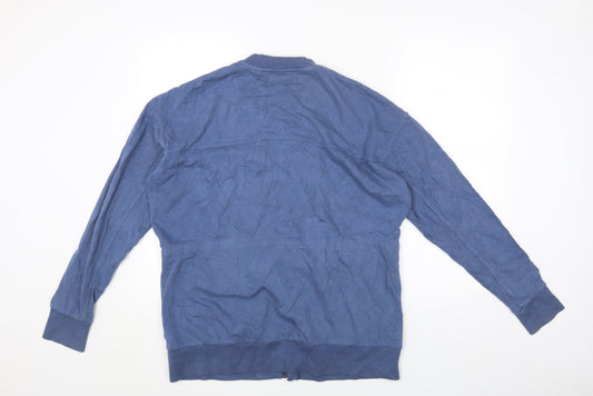NEXT Womens Blue Jacket Coatigan Size 16 Zip
