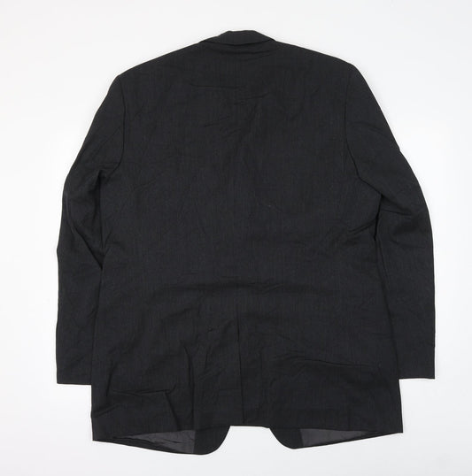 Inc Cartel Mens Grey Wool Jacket Suit Jacket Size 44
