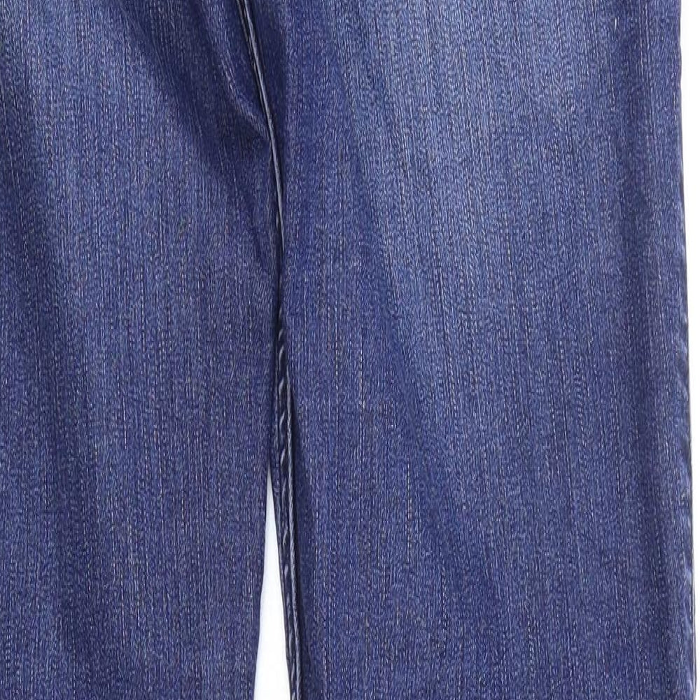 Hollister Mens Blue Cotton Skinny Jeans Size 29 in L33 in Regular Zip