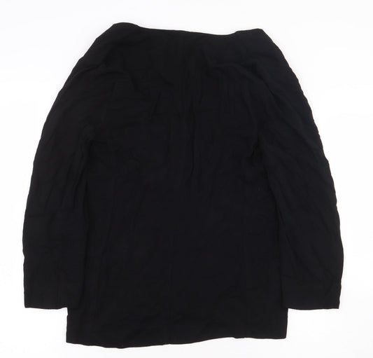 Oasis Womens Black Jacket Blazer Size 10 Button
