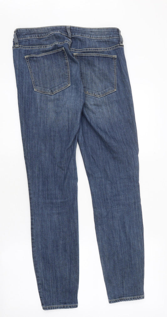 Gap Mens Blue Cotton Skinny Jeans Size 27 in L27 in Regular Zip