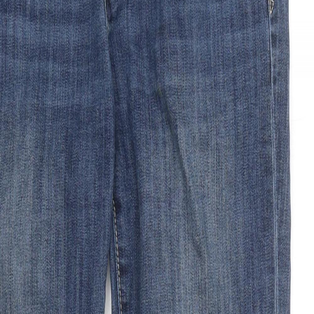 Gap Mens Blue Cotton Skinny Jeans Size 27 in L27 in Regular Zip