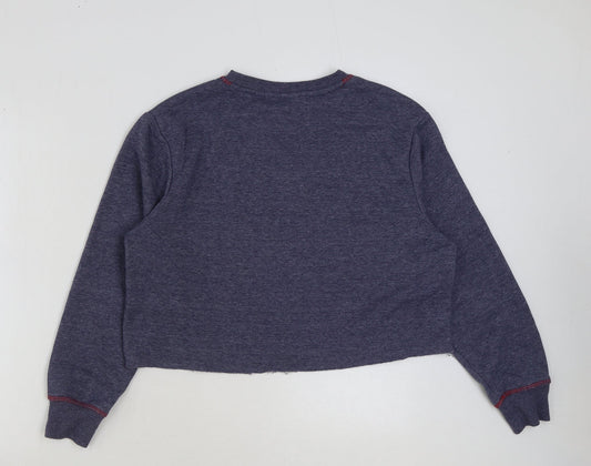 Primark Womens Blue Polyester Pullover Sweatshirt Size XS Pullover - Central Perk Friends