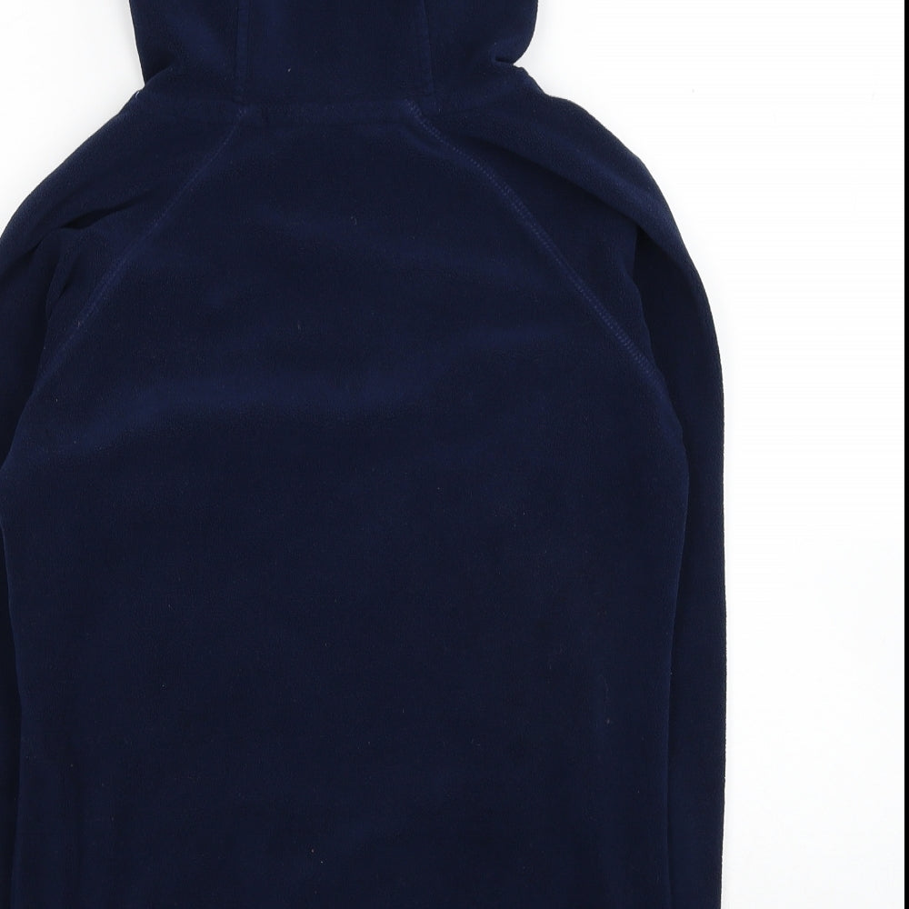 Hi Gear Womens Blue Polyester Pullover Hoodie Size 8 Pullover