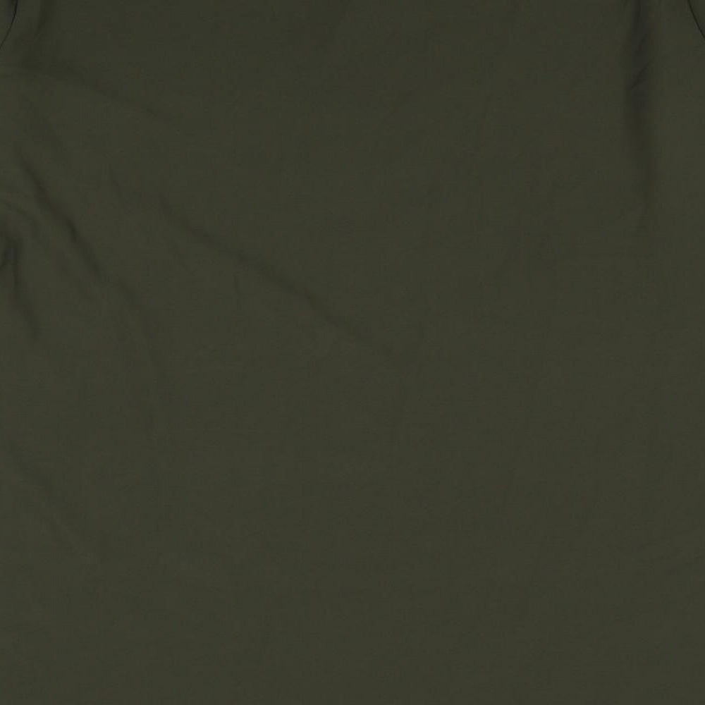 Jasminah Paris Womens Green Polyester Ball Gown Size S Round Neck Pullover