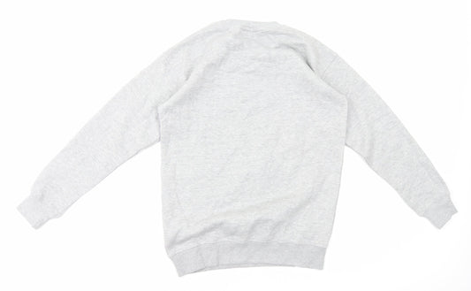 BLFD Womens Grey Cotton Pullover Sweatshirt Size 8 Pullover