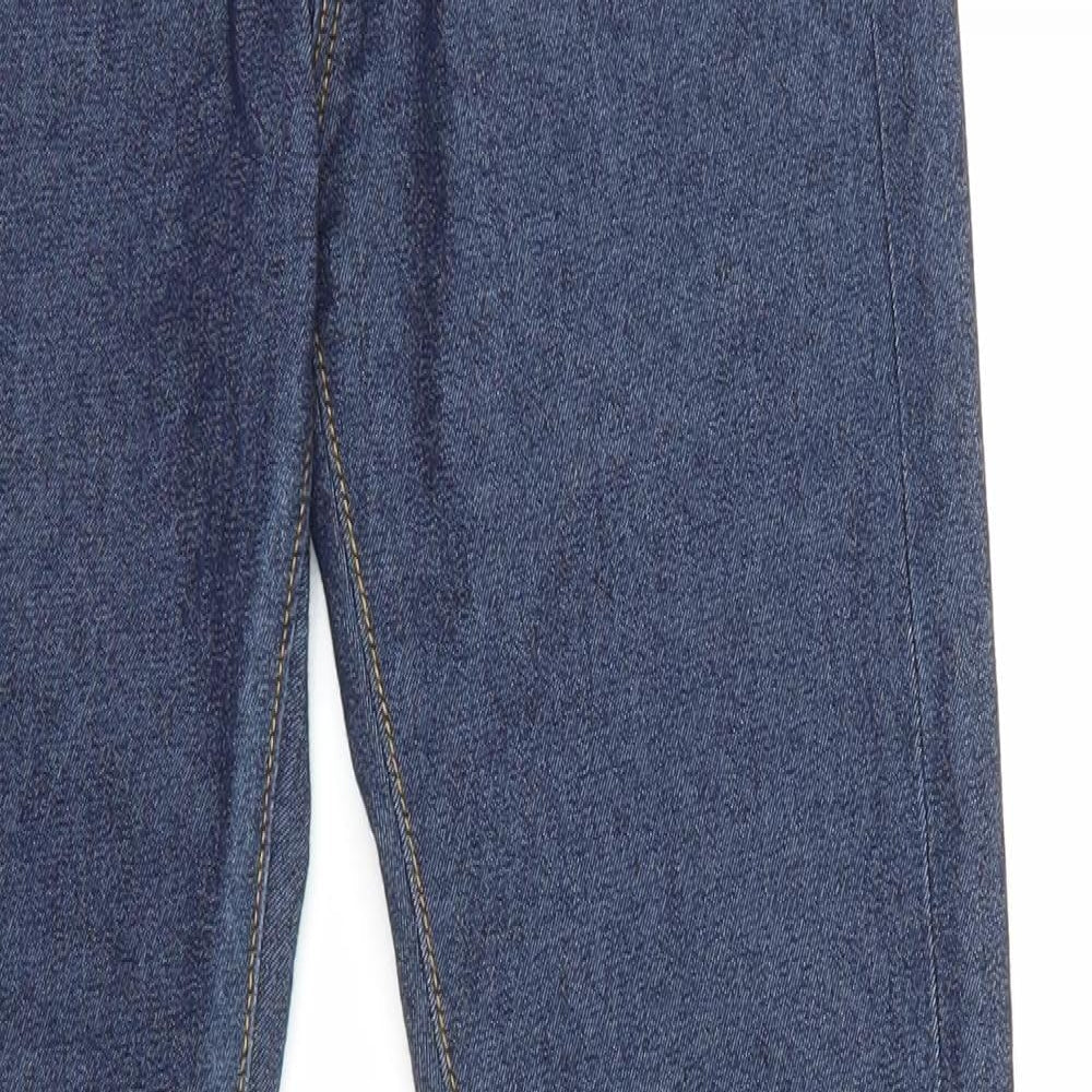Vicunha Womens Blue Cotton Skinny Jeans Size 27 in L28.5 in Regular Zip