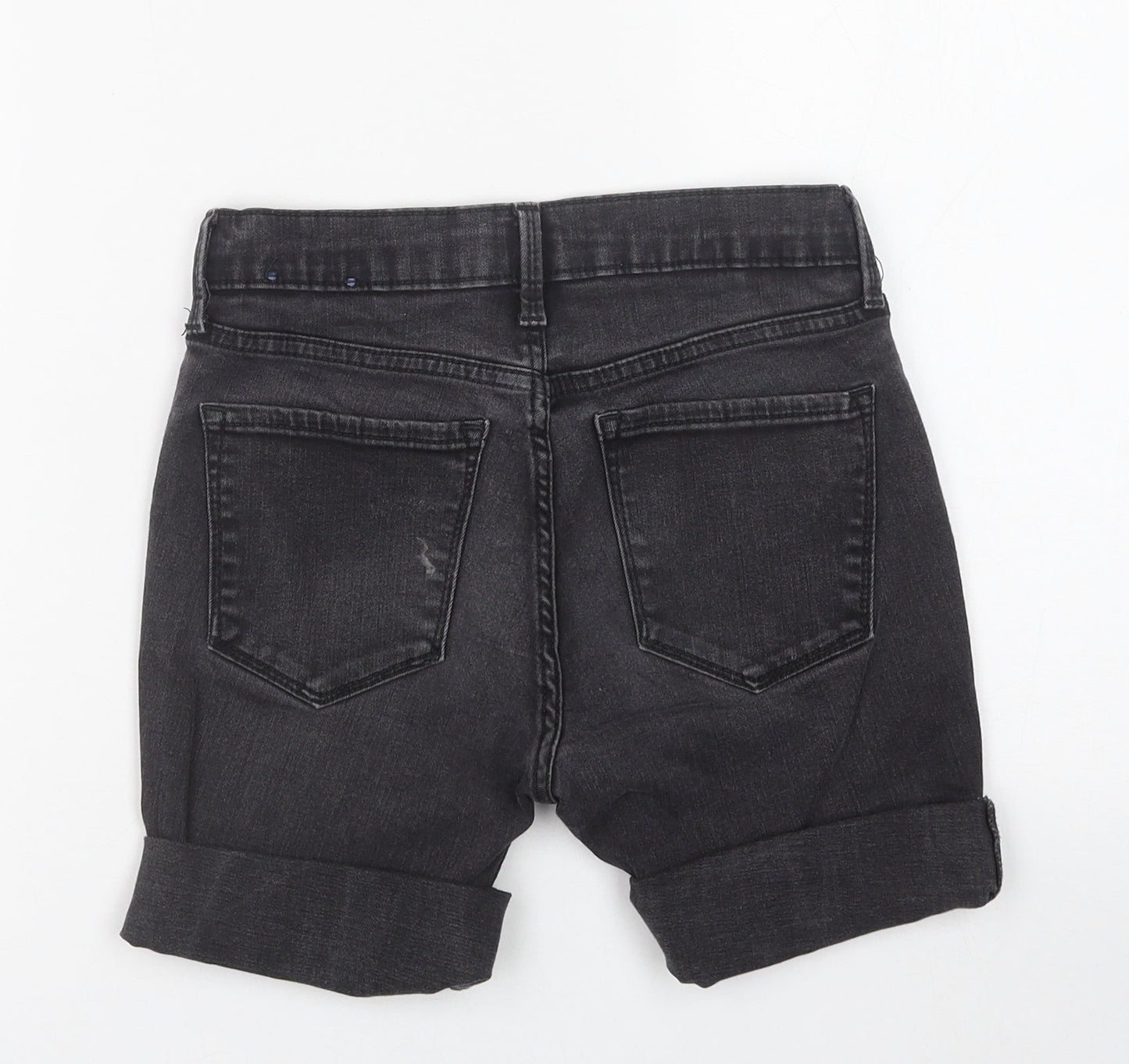 Gap Womens Grey Cotton Skimmer Shorts Size 25 in L6 in Regular Button